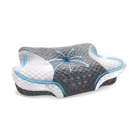 Relaxion™ Ergonomic Pro Cervical Pillow Deep Neck Support for Pain-Free Sleep