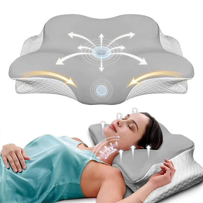 Relaxion™ ErgoSleep Cervical Pillow Advanced Neck Alignment & Anti-Snore Support