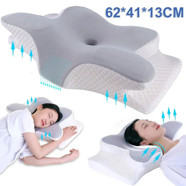 Relaxion™ ErgoSleep Cervical Pillow Advanced Neck Alignment & Anti-Snore Support