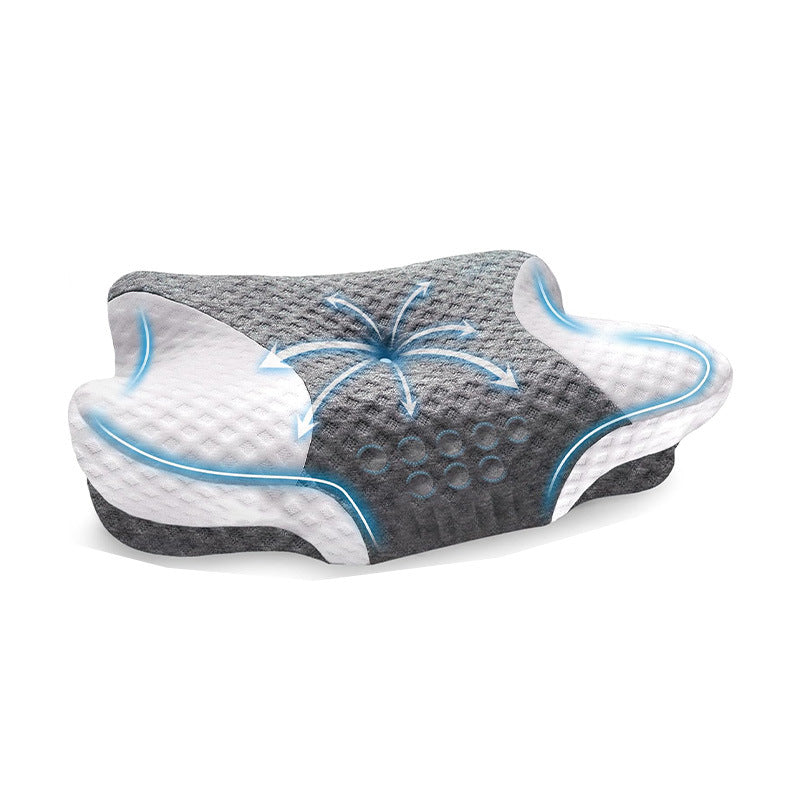 Relaxion™ Ergonomic Pro Cervical Pillow Deep Neck Support for Pain-Free Sleep